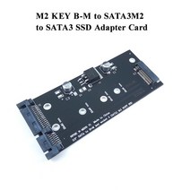 M.2 NGFF Msata ssd-sata 3.0 2.5 어댑터 M2 PCI SSD 컨버터 라이저 카드 PC 노트북 용 최대 6Gps 추가