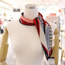 [행복한백화점][아날도바시니 ACC][아날도바시니] 세련된 패턴 주름 스카프