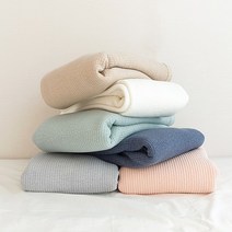 포근포근 목화솜 순면 60수 피그먼트 침대패드[고정밴드 선택], 7.블루그레이