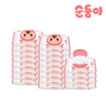 순둥이 베이직 무향 엠보싱 휴대캡형 20매 20팩 (cB-com), 20매입, 20개