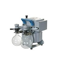 Brandtech 20732503 오일 프리 화학 다이어프램 펌프 용제 회수 MZ 2C NT +2AK 7mbar 1.4 cfm 흡입구 캐치팟 + 콘센트