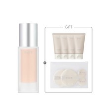 RMK 젤크리미 파운데이션 페이스 워시 디럭스 4개 + 에어퍼프 4종, 102