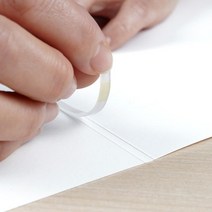 열접착 제본 스트립 어린이집 2mm 100매 서류정리 제본기계 저렴한 책제본 표지 제본보호 책커버 소량 인쇄