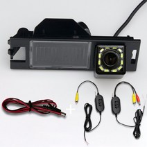 화물차후방카메라 탑차 트럭 현대 새로운 투싼 IX35 2005-2013 2014 자동차 CCD 4 LED 야간 투시경 역방향, 06 12 led wireless kit