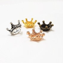 (5개입)메탈왕관 크라운 악세사리석고방향제장식, P25-12 kc골드, 5개