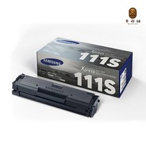 우리네 삼성 MLT-D111S 토너 1000매 2000매 SL-M2024 흑백 복사기 SL-M2022W SL-M2023W SL-M2078 칼라 SLM2078 컬러, 1개입, 2000매 대용량 호환토너