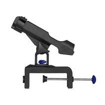 보트 낚시로드 홀더 접이식 브래킷 클램프 대형 오프닝 360도, 한개옵션0