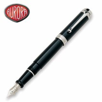 오로라 탈렌튬 슬림 만년필 로듐 블랙 [D13-N], M