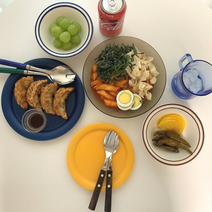 무광 컬러 원형 접시 3color (카키 추가), 카키, 1개