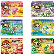 바스로망 온포 탄산 입욕제 라벤더 4종x3P 그외 6종, 감귤 유자4종