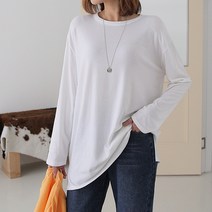 [쏭스타일] 속기모루즈핏롱티(기모)