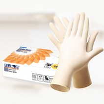 크린가드 G10 Soft 라텍스 글러브100개 식품용/다목적, 44502 대형 100개/1카톤, 44502 대형 100개/1카톤