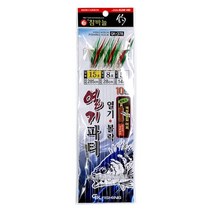 금호조침 GK-378 10단 열기파티 액젓절임어피 외줄낚시 카드채비 열기 볼락 메바루, 18-8-5호