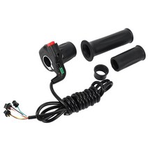 컨트롤러 스로틀 겸용 전동 경량 24/36/48V 전기 자전거 스로틀 턴 수정 속도 제어 핸들 바 자동 잠금 부품, CHINA, 한개옵션1