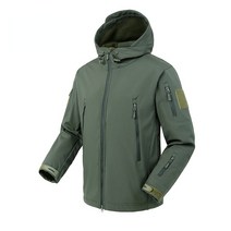 미군고어텍스 밀리터리점퍼 남자 미국 군사 겨울 열 양털 전술 재킷 야외 스포츠 후드 코트 소프트 쉘 하이킹 육군