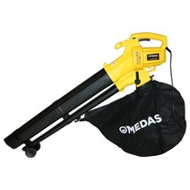 낙엽분쇄기 3000W 전기 나무가지파쇄기 건초 잔가지, 3000W 전기 송풍기  20m 전원 코드, 1개