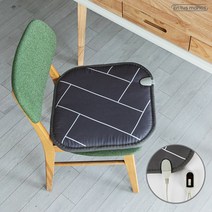 엔뚜마노 그레이브릭 1인용 전기방석 전기매트 온열매트 (45cm x 45cm), 엔뚜마노 1인용 그레이브릭 전기방석, 그레이브릭 전기방석 1인용