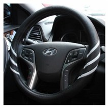 [RAβ4] 유비코리아 써바이벌 레포츠 자동차핸들커버 소품 악세사리 액세서리 용품 보호카바 가죽 차량 카인테리어 악세서리 ▷_6β840Ea, β_블랙