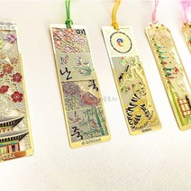 금속 책갈피 우리나라 전통 북마크 기념품 외국인 선물, 5. 궁궐매화