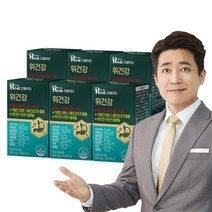 [리얼닥터]위건강/헬리코박터균 증식 억제 효과/600mg 30정/개별인정형건강기능식품/소화불량에 좋은 기능성 위 영양제/스페인감초추출물 주성분/속쓰림/위궤양/7종복합성분/닥터포뮬러, 30정, 6박스