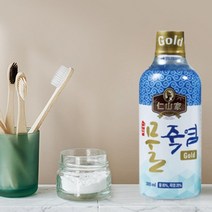 인산가 인산가 물죽염 골드 300ml + 공병(6cc) 증정 죽염수 9회죽염 20%, 안약병 추가