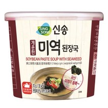 신송 개운한미역된장국 10G컵)24개1박스), 신송 개운한미역된장국 10G(컵)2