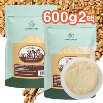 Healthhelper_무색소 무첨가 볶은호라산밀 100% 무첨가 분말 600g /팩 셀레늄 식이섬유 단백질 필수아미노산 미네랄 함유 분말/ 터키, 2개