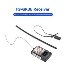 FlySky FS-GR3E FS GT2/GT2B/GT2F/GT3B/GT3C/T6/CT6B/TH9A/TH9X RC 송신기 자동차 부품 용 2.4GHz 3 채널, 한개옵션0