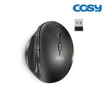 코시 COSY M2150WL 라운드 무소음 무선 버티컬 마우스