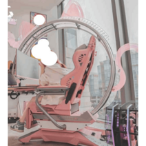 게이밍의자 프로게이머 스콜피온스타일 핑크 조종석, 핑꾸 모에모에뀽