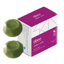 오베오 진화광수 수제 천연비누 버블비누 버블솝(스킨바) 클렌징비누, 2개, 110g