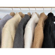 양털 후리스 집업 점퍼 6컬러 겨울 점퍼 플리스