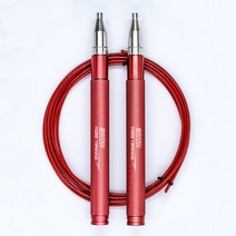홈트모아 와이어 RPM 줄넘기 크로스핏 오토락 와이어 실내 실외 - 와이어 1+1 증정 / 코지파파, 와이어 줄넘기 레드