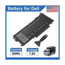 교체 K5XWW 배터리 for Dell Latitude 5289 7389 7390 2-in-1 71TG4 X49C1, For Dell Latitude 7389 2-in-1