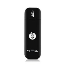 유심 라우터 차량용 데이터쉐어링 4G LTE USB 라우터 동글 안테나포함, 검은색