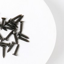 [셀프벨] 접시나사 나사못 소량판매, 10. 블랙 2.6 x 12mm / 약25개
