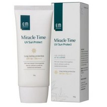 에버미라클 미라클타임 EM UV 프로텍트 선크림 SPF50++++, 50g, 8개
