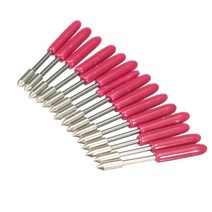 고경도 Graphtec CB09 실루엣 카메오 홀더 15 피스 블레이 비닐 커터 플로터 45 도