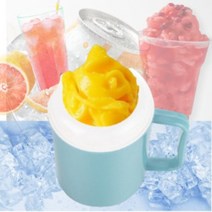 프로즌 매직 가정용 셀프 슬러시 메이커 보틀 기계 만들기, 베이비 핑크
