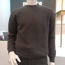 슈페리어골프 겨울 남성 방풍 캐시미어 라운드 니트-pt