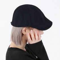 라핑 울 헌팅캡 겨울 모직 골프 모자