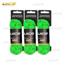 아이스하키스틱 장비 용품 스케이트 끈 아이스 하키 신발끈 듀얼 레이어 브레이드 추가 강화 왁스 팁, 03 108inch 3pcs