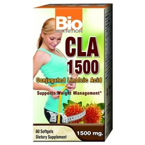 바이오뉴트리션 CLA 1500mg 소프트젤 글루텐 프리 무설탕, 60개, 1개