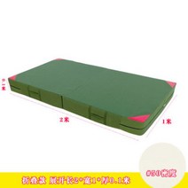 체조매트 낙법 구르기 공중제비 훈련 두꺼운 부상방지, 접는 길이 2m 폭 1m 두께 10cm 50밀도