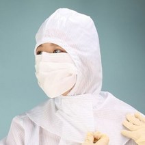 모벨플랜 2P+1P 위생모자 방진 제전모자 클린룸 크린룸 후드 기본형, 스카이블루2XL