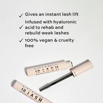 Makeup Revolution 5D 래쉬 마스카라 볼륨 및 길이를 위한 블랙 인조 속눈썹 효과 약한 비건 동물 실험 없음 14ml 0.47액량 온스 758004