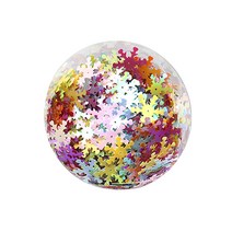 레인보우 스팡클 눈결정체 23mm 공예 스팡클 만들기