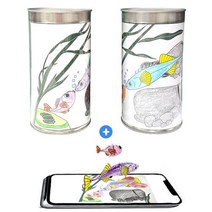 에코플 AR 증강현실 컬러링 강물사랑 저금통 1011317, 단품