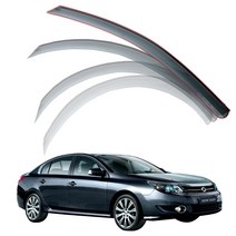 엑스핏 차종별 맞춤 깨지지 않는 카본에이트 썬바이저, 르노삼성 뉴SM5(10년이후), 르노삼성