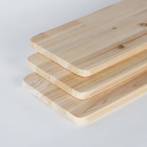 삼나무 원목 상판 240mm x 1000mm, 4면라운딩